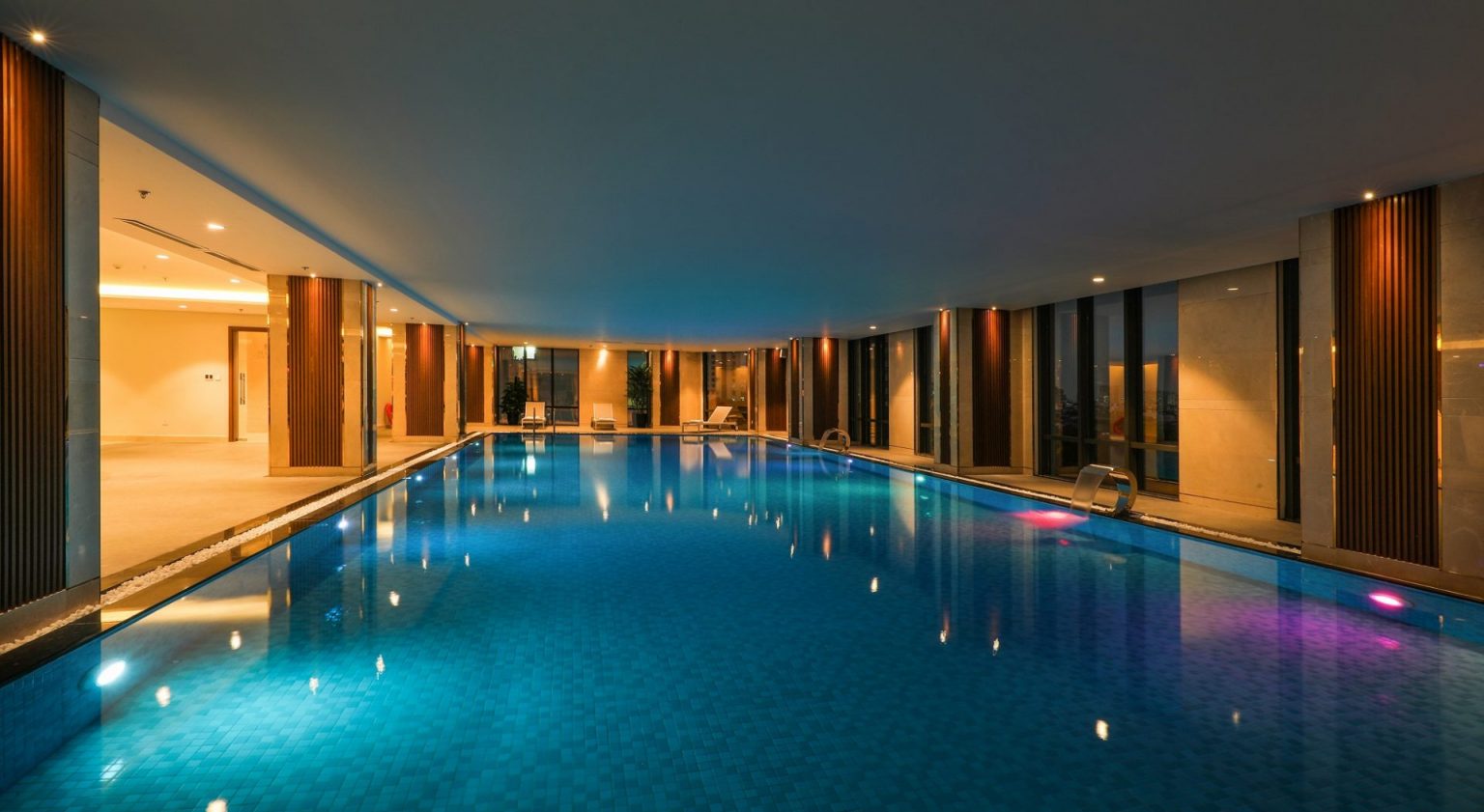 Grand Vista Hanoi Luxury Lifestyle Awards   Pool Night Time 1536x841 