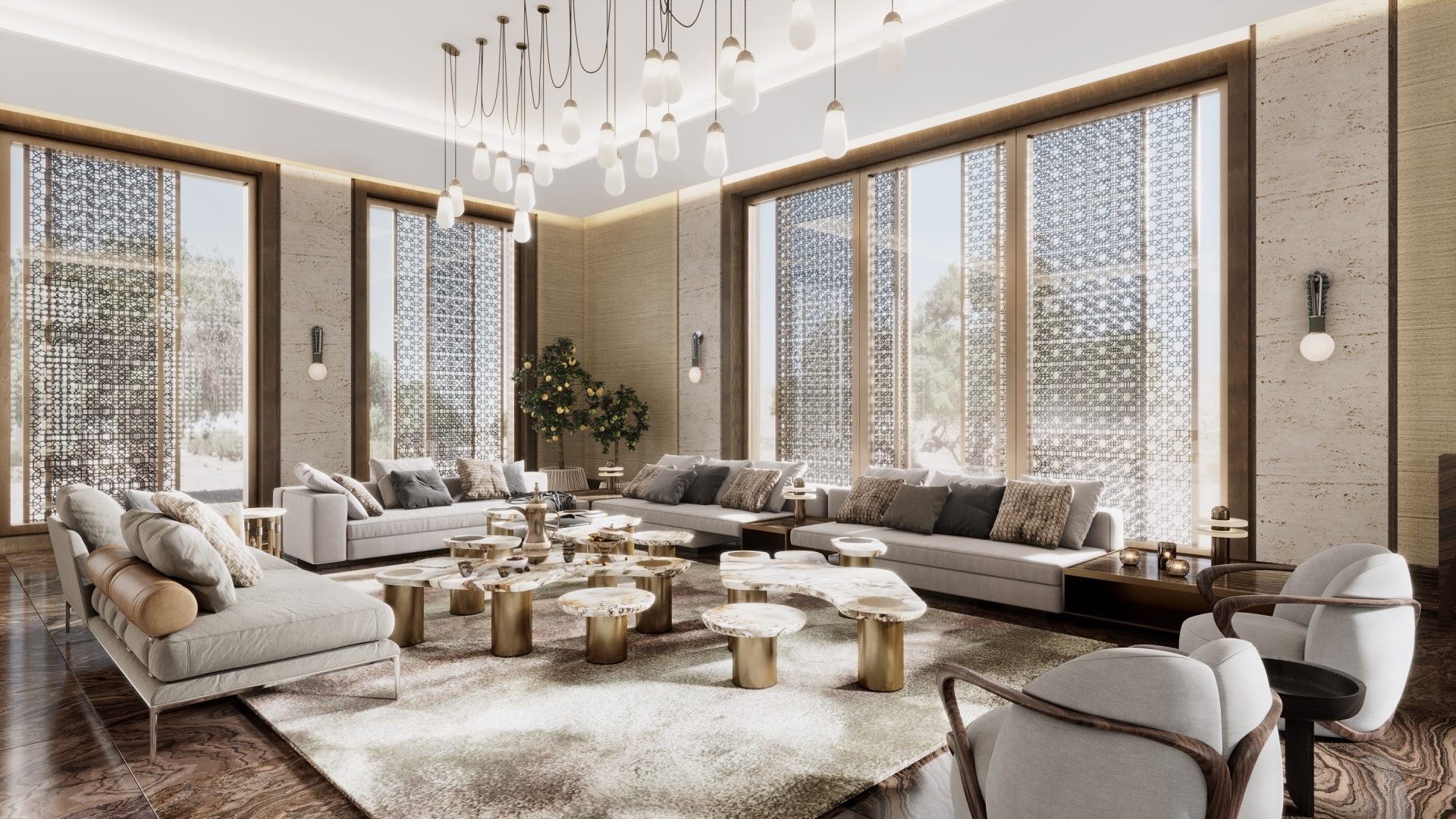 The Designer Studio Defines Quality Interior Design in Qatar - Luxury