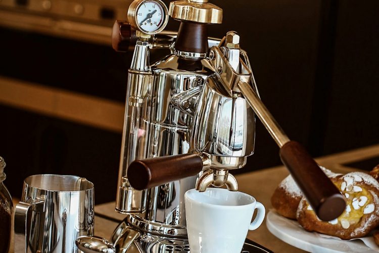 La Pavoni Coffee Maker as a Luxury Masterpiece of Technology and Art