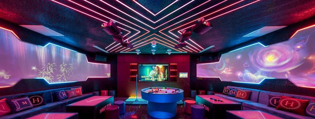 DM Interior Design (Pop Futurism Karaoke Club) - Luxury Lifestyle ...