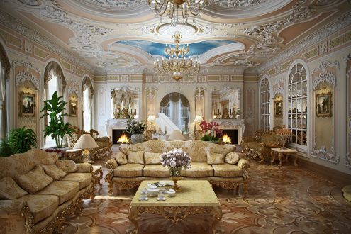 rococo interior design