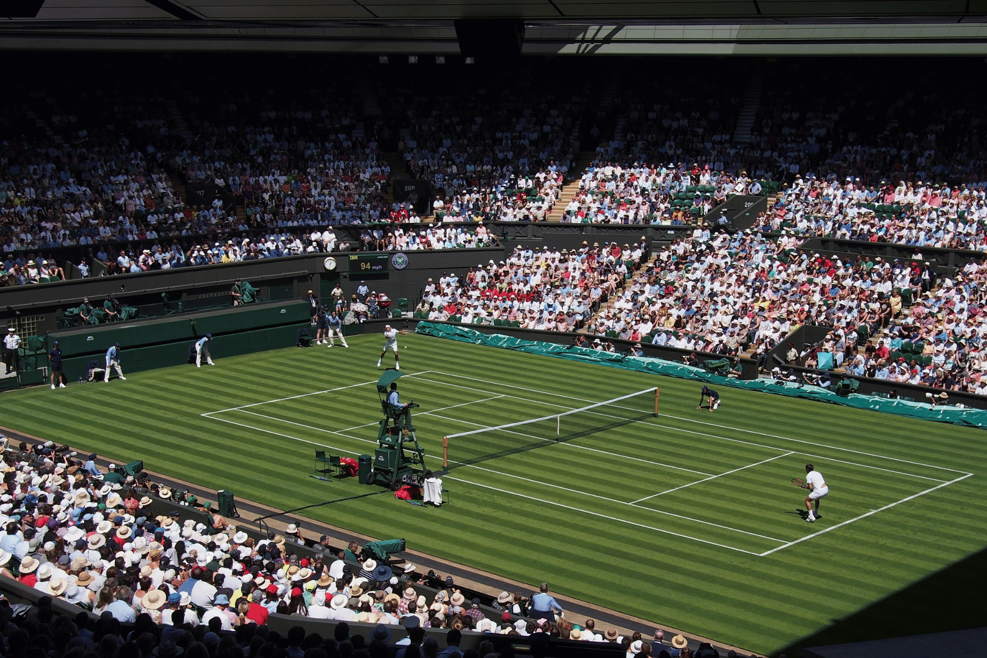 Tennis at Wimbledon - Image by Shep McAllister