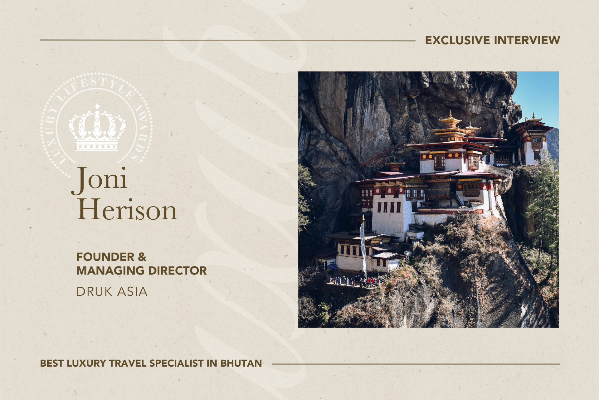 Luxury Travel in Bhutan