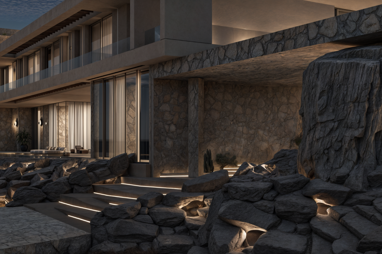 Curated visual reference: Visual Reference: Luxury Architecture And Design By Srmd