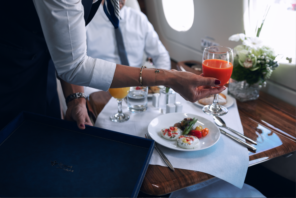 Image showcasing Saudia Private wins Best Luxury Private Jet Services