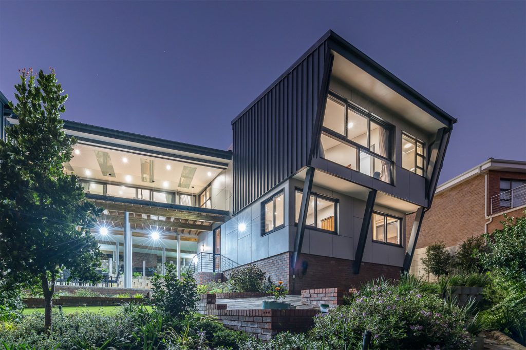 Illustration of Luxury Eco-Conscious Architecture