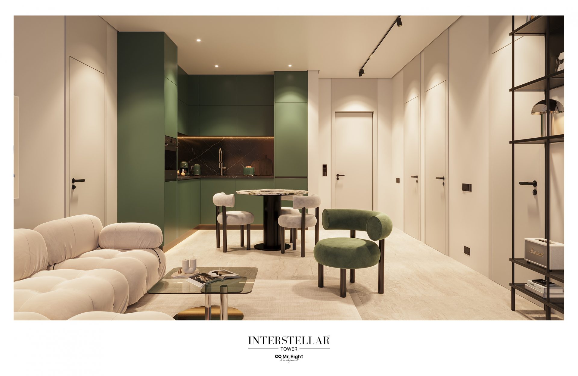 Photo inspiration: Fresh Look at High Rise Living In Dubai Interstellar Tower By Mr Eight