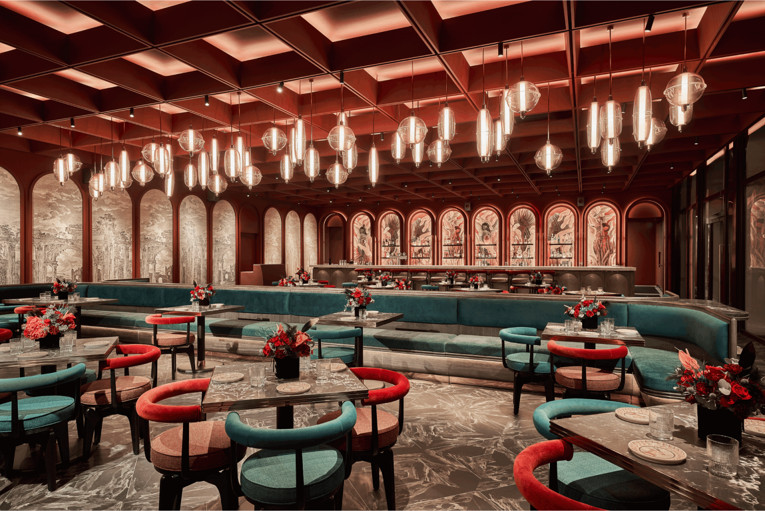 Luxury Restaurant Interior Design in Singapore | Aston Design