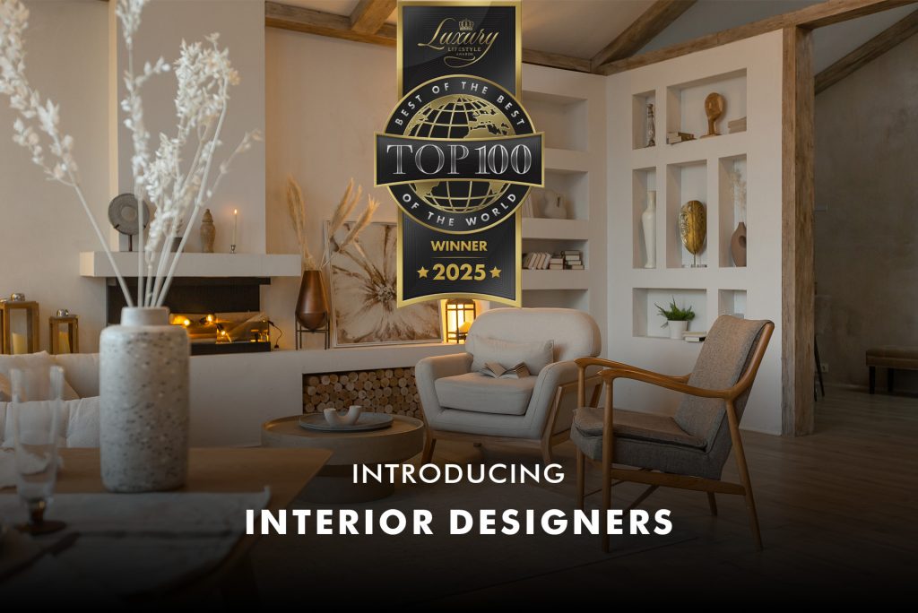 TOP 100 Interior Designers of the World 2025 | LLA