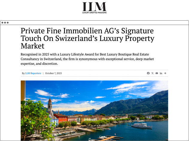 Private Fine Immobilien AG
