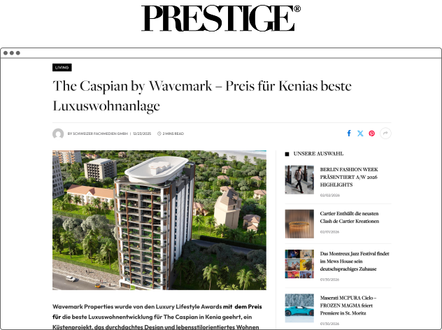 The Caspian by Wavemark