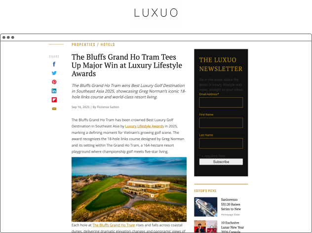 The Bluffs Grand Ho Tram