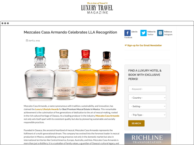 Mezcales Casa Armando