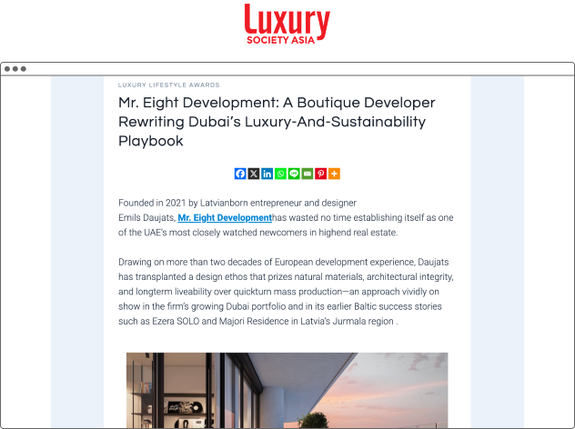 Mr. Eight Development